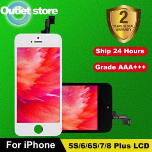 iPhone 6 6S 7 8 Plus 터치 스크린 교체 용 최고 품질 LCD 디스플레이 iPhone X XR XS 11 12 mini 13 Pro Max LCD 디스플레이
