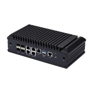 미니 PC Q20300G9-S10 시리즈 CPU Atom C3558 C3758R C3808, 10G SFP +/ 2.5G LAN/콘솔/VGA, Qotom 미니 서버/라우터 방화벽