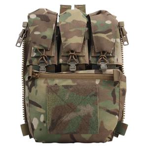 Assault Adapt Banger 후면 패널 지퍼 후면 팩 전술 조끼 FCPC V5 플레이트 캐리어 액세서리 가방 GP 파우치 Multitools Pocket