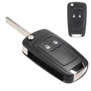 Cruze 10-13 용 Chevrolet 용 자동차 키 쉘 올랜도 키 케이스 2 버튼 교체 키 원격 케이스 자동차 키 잠금 액세서리 부품