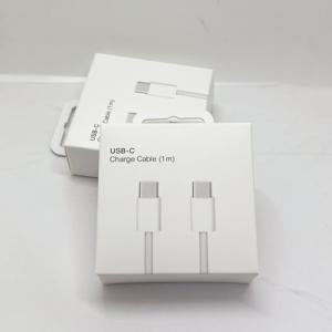 애플 아이폰 15 프로 맥스용 정품 USB-C 케이블, PD 60W 고속 충전, 화웨이 샤오미 삼성 C타입 직조 케이블 액세서리