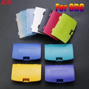 GBC 배터리 커버 케이스 용 JCD 1 조각 게임 보이 GBC 컬러 콘솔 뒷문 케이스 수리 용 쉘 뚜껑 도어 교체