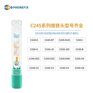 OEM C245 C470 시리즈 전기 납땜 인두 팁 C245-907/911/786/032 용접 스테이션 도구용 C245-C2/C3/C5/C8 C470-BC4/D4/K