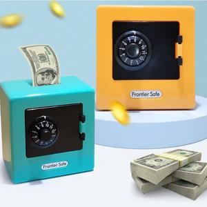미니 Atm 돈 상자 크리 에이 티브 돼지 저금통 암호 디지털 동전 현금 예금 어린이 보안 절약 금고 최고의 새해 선물