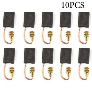 10pcs 카본 브러쉬 Bosch GWS 20-230 H 앵글 그라인더 카본 브러쉬 전동 공구 액세서리 용 내구성 6.3 × 16 × 22mm