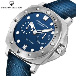 PAGANI DESIGN 남성용 시계 새로운 다이버 자동 기계식 시계 사파이어 스테인레스 스틸 스포츠 20 바 시계 Relogios Masculino