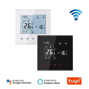 MINCO HEAT 따뜻한 바닥 온도조절기, 투야 와이파이, 3A, 16A, 전기, 가스 보일러, 물 난방 온도 조절기, 1 개