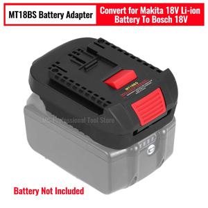 Makita 18V BL1830 BL1860 BL1850 BL1840 BL1820 리튬 이온 배터리-Bosch 18V 도구 용 MT18BS 리튬 이온 배터리 변환기 어댑터