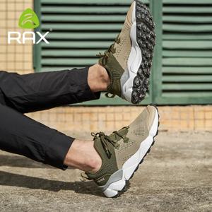 RAX 야외 통기성 하이킹 신발 남성 경량 워킹 트레킹 넘어 가고 신발 스포츠 스니커즈 남성 야외 운동화 남성