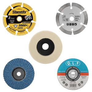 5 개/대 75mm Brazed 커팅 디스크 금속 절단 휠 미니 스톤 톱 블레이드 울 그라인딩 휠 앵글 그라인더 커팅 Polishi