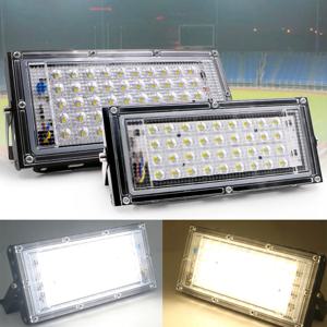LED 투광 조명 전구 50W AC 110V 220V 230V 240V 흰색 램프 홍수 빛 스포트라이트 야외 방수 거리 정원 광장
