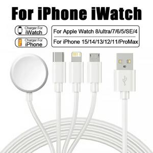 휴대용 4 in 1 자기 시계 무선 충전기 iPhone 15 14 13 12 11 Pro Max iWatch 8 Ultra 7 6 SE 5 4 용 충전 날짜 케이블