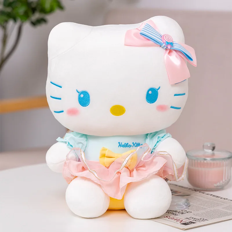 Sanrio 헬로 키티 Kuromi 멜로디 Cinnamoroll 인형 장난감 Kawaii 아기 선물 크리스마스 인형 장난감 어린이 인형 어린이를위한