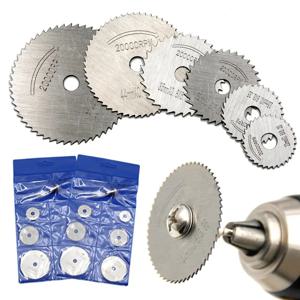 7pc 목공 금속 절단 블레이드 전기 드릴 원형 톱 블레이드 고속 강철 전기 그라인더 작은 톱 블레이드 도구 세트