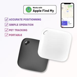 스마트 GPS 추적기 애플 파인드 마이 앱, 애완 동물 키즈 수하물 키 추적, 글로벌 정확한 위치 블루투스 태그 추적기