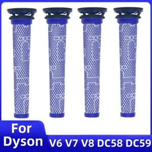 다이슨용 헤파 필터, 세척 가능한 HEPA 필터, 무선 진공 청소기 부품, 다이슨 V6 V7 V8 DC58 DC59 DC61 DC62 DC74 교체