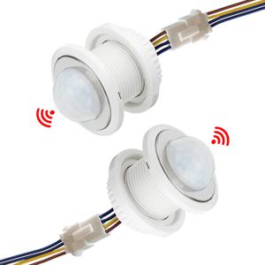 PIR LED 센서 감지기 스마트 스위치 110V 220V LED PIR 적외선 모션 센서 감지 자동 센서 전등 스위치 ﻿