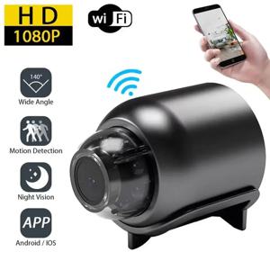 1080P HD 미니 WiFi 카메라 실내 안전 보안 감시 베이비 모니터 나이트 비전 캠코더 IP 캠 오디오 비디오 레코더