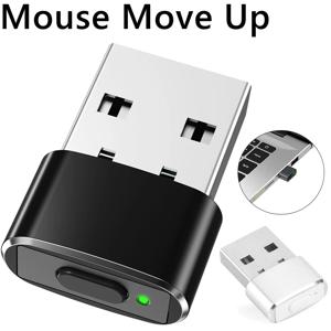 마우스 Jiggler 감지할 수 없는 자동 발동기 USB 포트 감지할 수 없는 자동 셰이커는 컴퓨터를 깨우고 PC 노트북을 위해 시뮬레이션합니다.