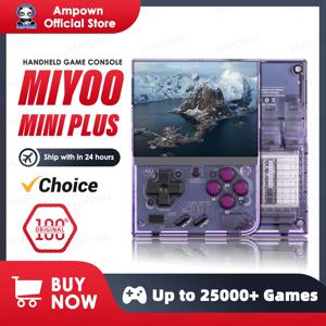 미유 미니플러스 휴대용 빈티지 핸디 게임기 V2 Mini+ IPS 스크린 클래식 비디오 게임기 리눅스 시스템 키즈 선물