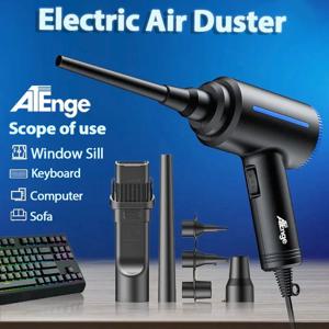 500W 전기 공기 먼지 떨이, 공기 송풍기는 PC 컴퓨터 키보드 클리너 압축 공기 캔 먼지 떨이 용 통조림 공기 스프레이를 대체합니다.