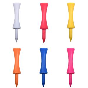 50Pcs 전문 59mm 골프 티 골프 용품 새로운 골프 연습 제품 골프 액세서리 골프 제한 네일 플라스틱 볼 홀더