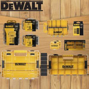 DEWALT TSTAK 시리즈 도구 액세서리 케이스 DT70800 DT70801 DT70803 DT70805 DT70839 DWAN2190 N 542474   단단한 플라스틱 보관 상자
