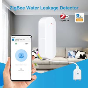 Ewelink Zigbee 스마트 홈 누수 센서 무선 홍수 감지기 누수 감지 경고 수위 오버플로 알람