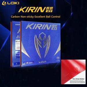 LOKI-K3 탁구 고무 시트, 끈적이지 않는 탁구 고무, 미리 조정된 케이크 스펀지, 백핸드(카운터), 패스트 브레이크