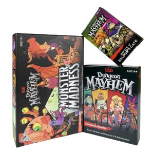 Baldur's Gate Dungeon Mayhem 보드 게임 Monster Madness 카드 영어 버전 어린이 장난감 선물