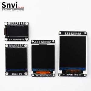 TFT 디스플레이 0.96/1.3/1.44/1.8 인치 IPS 7P SPI HD 풀 컬러 LCD 모듈 ST7735/ST7789 드라이브 IC 80*160 240*240