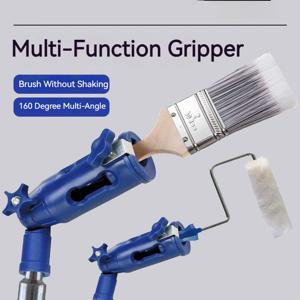 1pc DIY 멀티 앵글 페인트 브러시 익스텐더 - 벽, 높은 천장, 트림, 가장자리 및 코너 페인팅을 위한 페인트 Edger 도구