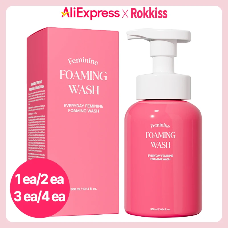 록키스 이너케어 약산성 버블 여성청결제, 300ml
