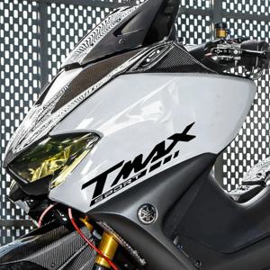 오토바이 스쿠터 스티커 프론트 페어링 스트라이프 스포츠 레이싱 비닐 데칼 장식 액세서리 Yamaha TMAX 500 530 560 Tmax560
