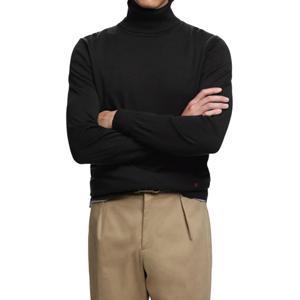 CHCH 가을 겨울 남성 터틀넥 스웨터 캐주얼 솔리드 컬러 따뜻한 풀오버 고품질 슬림 하이 넥 긴 소매 스웨터