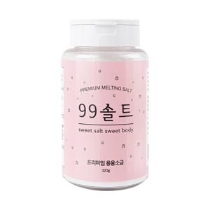 1000도에서 구운 용융 백석 빛 소금 프리미엄소금 구구솔트 320g