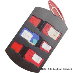 ipad 꺼내기 핀용 마이크로 나노 듀얼 SIM 카드 어댑터용 다기능 4-In-1 SIM 카드 홀더