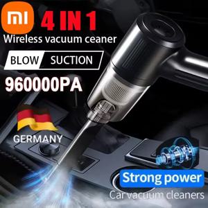 Xiaomi 휴대용 무선 자동차 진공 청소기 다기능 미니 고출력 흡입 및 불어 통합 청소 기기 ﻿