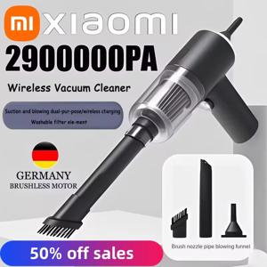 샤오미 진공청소기 2900000 PA 120w 무선 초고강력 습식 건식 이중 용도 2 in 1 휴대용 대형 흡입 진공 청소기