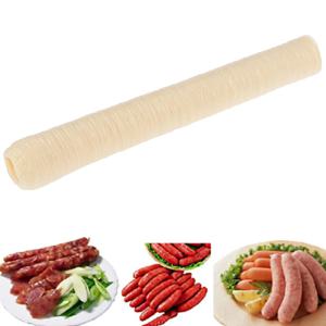14m 콜라겐 소시지 케이싱 스킨 24mm 길이의 작은 아침 소시지 도구