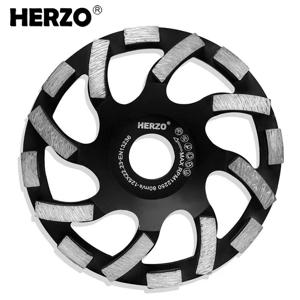 HERZO HSO5.OE 연마 그라인더 디스크 125mm 다이아몬드 그라인딩 컵 휠