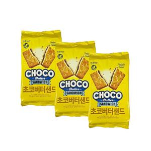 노브랜드 초코버터샌드 190g x 3봉