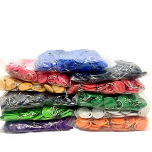 100pcs T5577 EM4305 재기록 가능 125KHz RFID 태그 쓰기 가능 재작성 중복 복사 EM4100 카드 키 Fob 근접 ID 토큰 Keyfobs