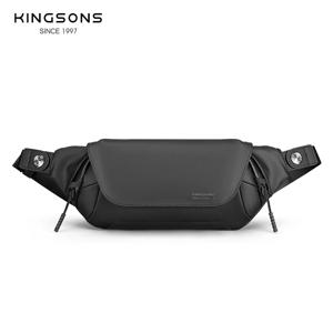 Kingsons Tech 슬링 백 간단한 경량 남성용 가슴 가방 크로스 바디 백 방수 짧은 여행 가방 게임 가방 7.9in Ipad에 적합