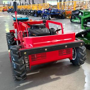 맞춤형 무료 배송 도어 원격 제어 600mm 잔디 깎는 기계 무선 잔디 깎는 기계 Flail 로봇 잔디 깎는 기계 가격