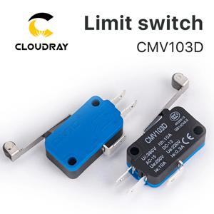 Cloudray 고품질 소형 리미트 스위치 CMV103D CO2 레이저 절단기 용 순간 마이크로 스위치 롱 핸들