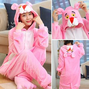 동물 Onesie 성인 unisex 유니콘 잠옷 정장 따뜻한 부드러운 여성 잠옷 소년 소녀 Onepiece 어린이 겨울 플란넬 점프 슈트 Pijama