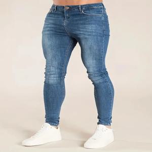 패션 탄성 허리 스키니 청바지 남성 블랙 캐주얼 streetwear 조깅 바지 남성 청바지 하이 스트리트 슬림 피트 남성 데님 바지