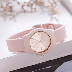 여성을위한 브랜드 실리콘 스트랩 쿼츠 시계 캐주얼 패션 럭셔리 숙녀 손목 시계 Montre Femme 시계 Reloj Mujer Dropshipping