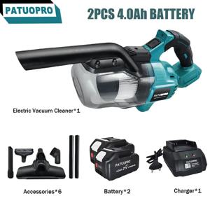 무선 핸드 헬드 진공 청소기 파워 클린 진공 청소기 Makita 18v 배터리 용 다기능 먼지 카펫 수집 기계